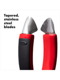 OXO Good Grips strawberry huller (British brand)