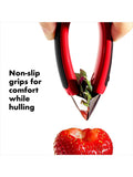 OXO Good Grips strawberry huller (British brand)