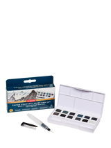John Lewis Derwent Charcoal Paints Art Set Pack of 12- Buy online at McGrocer