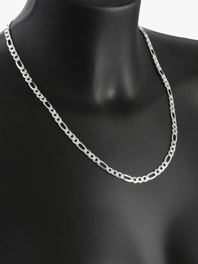 Nina B Figaro chain sterling silver 50cm unisex (British brand)