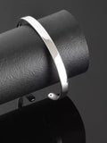Nina B slim solid band bangle sterling silver, UK version