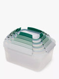 Joseph Joseph airtight storage containers set of 5 in sage, UK version