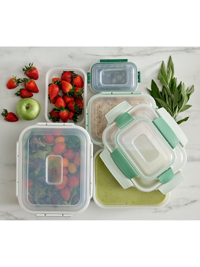 Joseph Joseph airtight storage containers set of 5 in sage, UK version