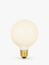 John Lewis Tala Sphere III 7W E27 LED Dim to Warm Globe Bulb, Matt White- Buy online at McGrocer