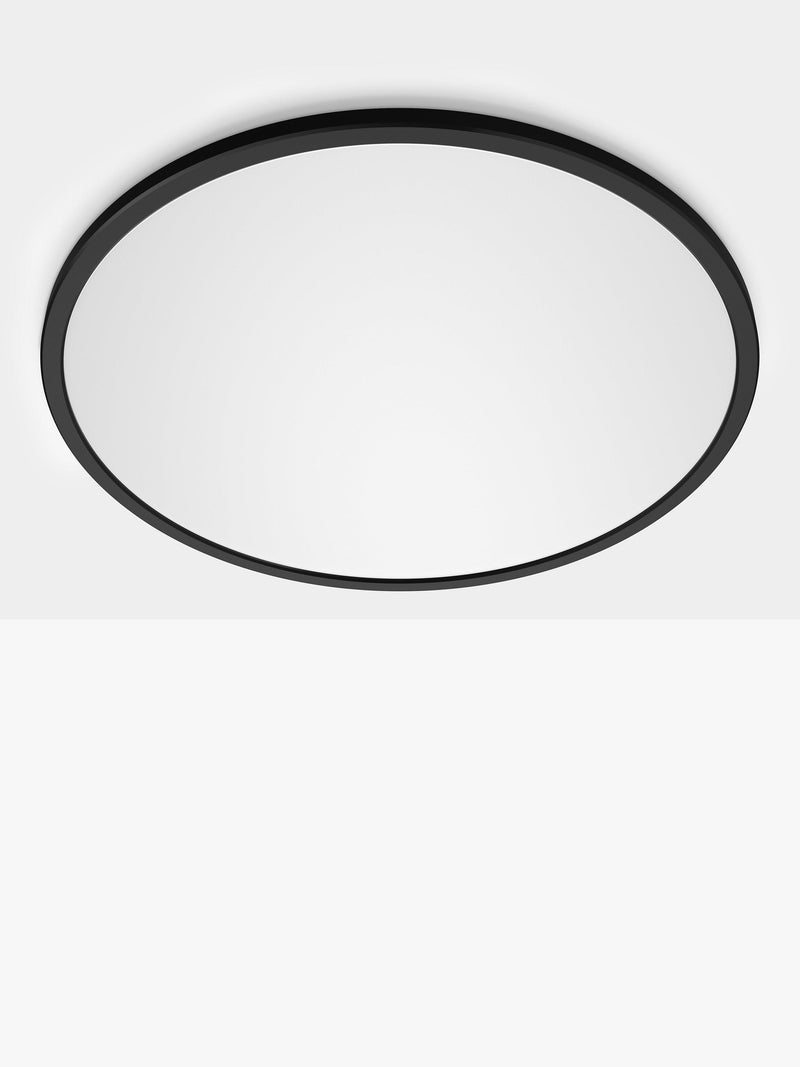 Philips Super Slim CL550 ceiling light black 25cm diameter - British product