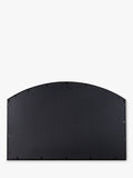 John Lewis arched wall mirror black 120x80cm, imported from the UK