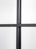 John Lewis arched wall mirror black 120x80cm, imported from the UK