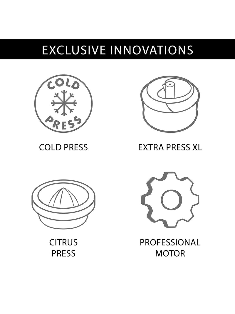 Magimix Juice Expert 3 cold press juicer 4L (British brand)