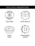 Magimix Juice Expert 3 cold press juicer 4L (British brand)