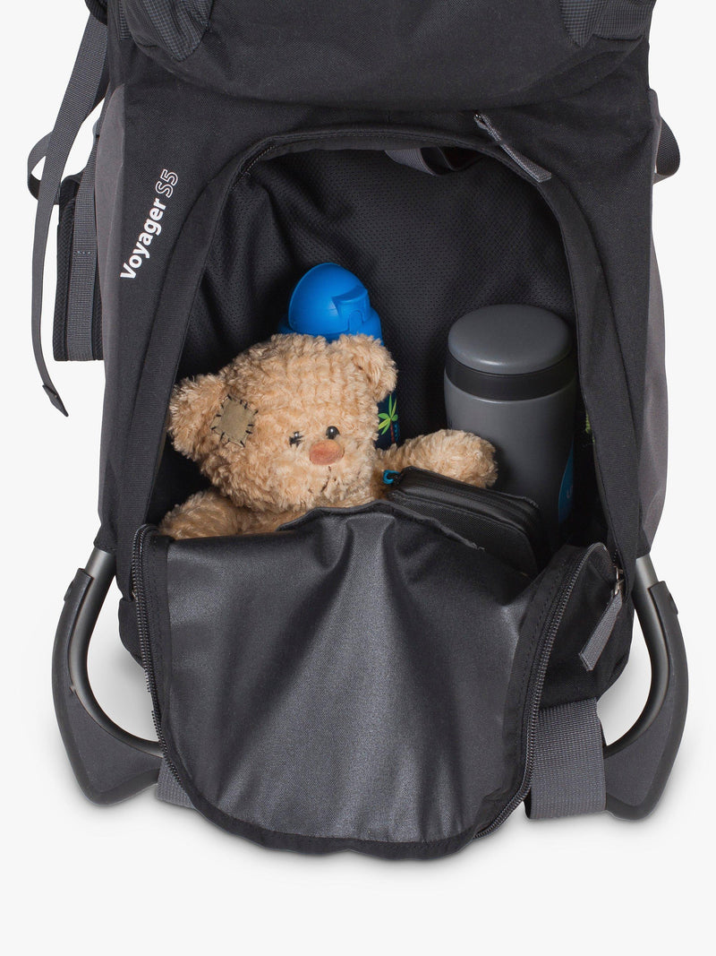 LittleLife child back carrier S5 model in black, UK version