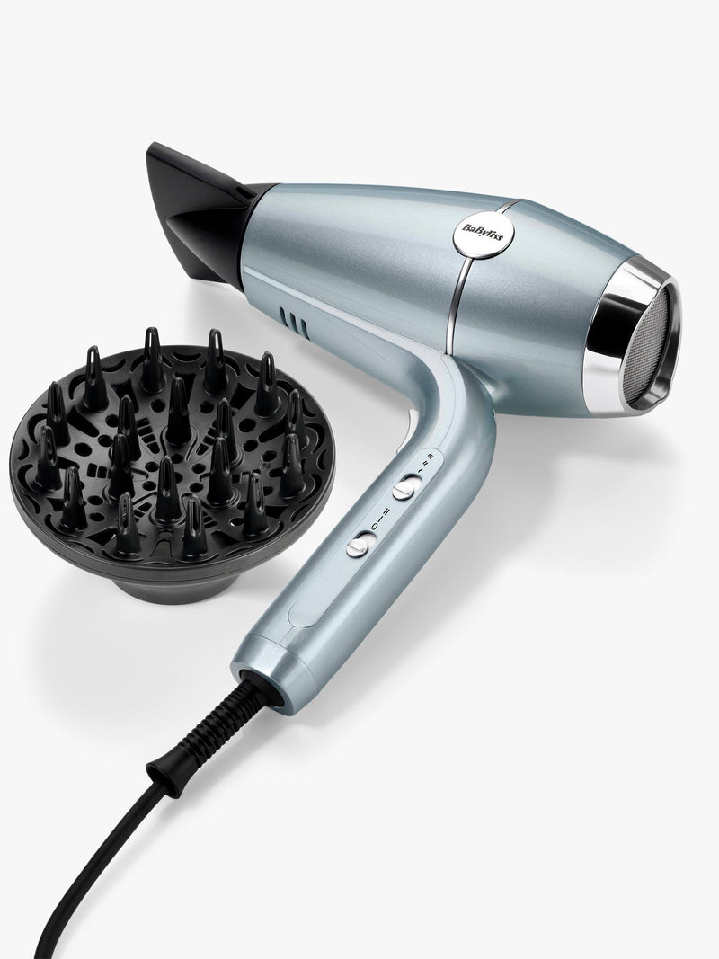BaByliss Hydro-Fusion Anti-Frizz Hair Dryer 2100W, imported from the UK
