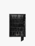 Aspinal of London croc leather passport cover - British product