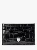 Aspinal of London croc leather slim credit card case, UK version