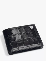 John Lewis Aspinal of London Billfold Croc Leather Coin Wallet- Buy online at McGrocer