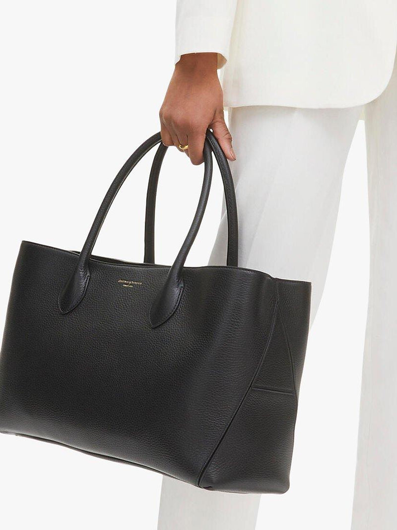 Aspinal of London Large London Pebble Leather Tote (British brand)