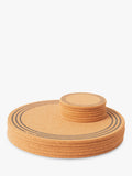 LIGA cork coasters set of 6 natural - British product