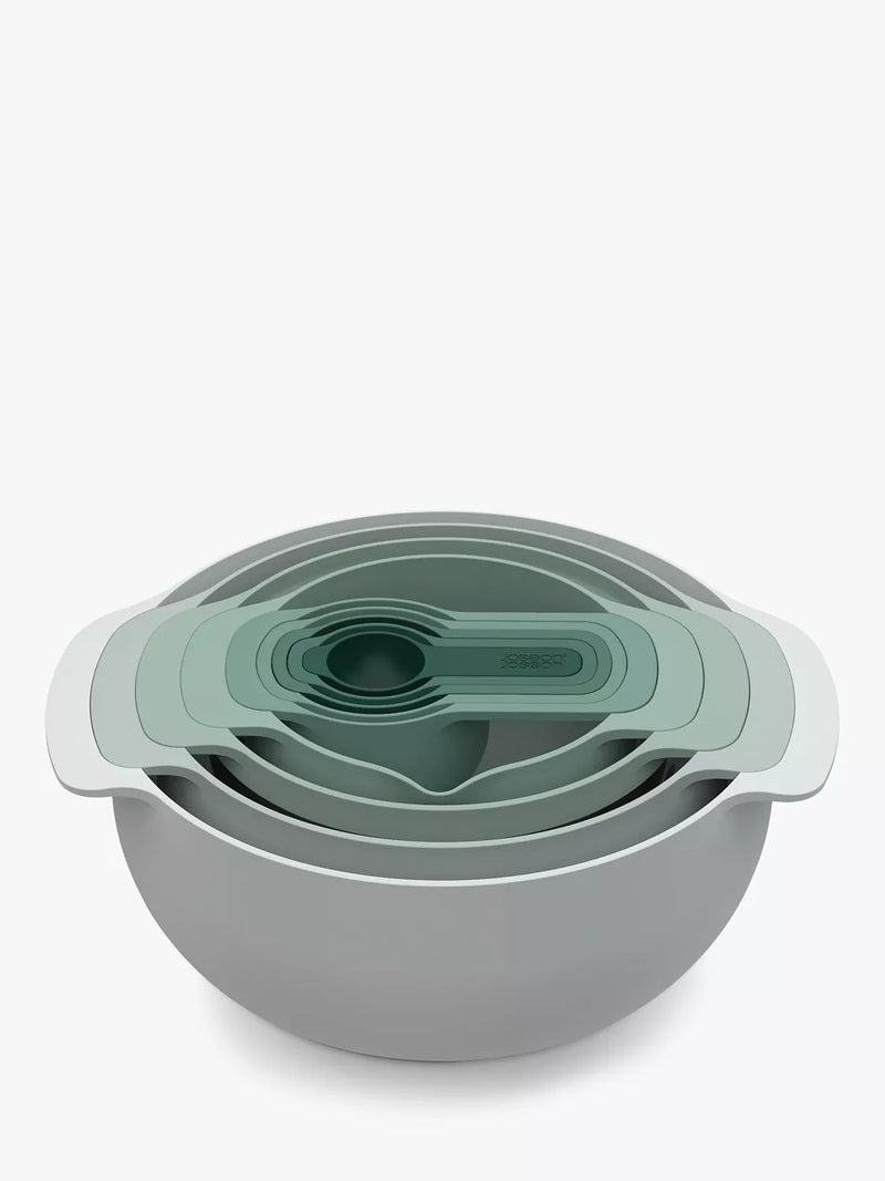 Joseph Joseph mixing bowls set Sage 9-piece - British product