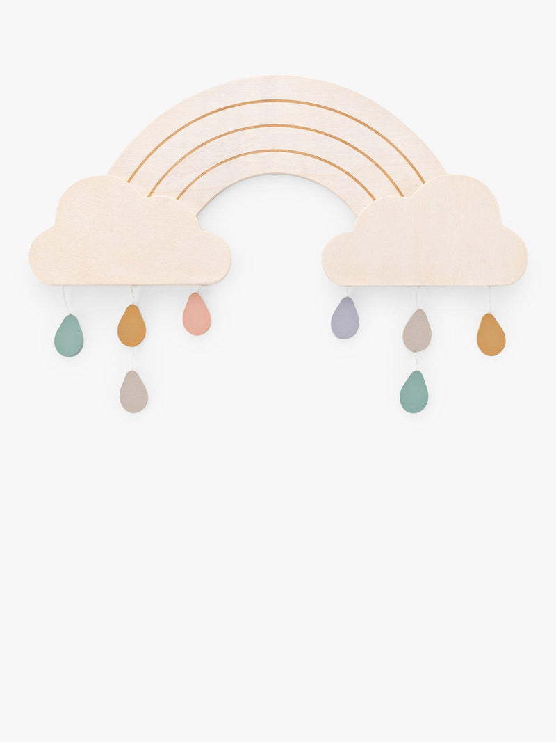 John Lewis Rainbow Drops wall hanging, imported from the UK