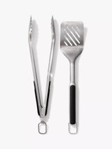 John Lewis OXO Good Grips Stainless Steel BBQ Turner and Tongs Set of 2- Buy online at McGrocer