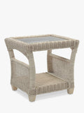 Desser Dijon rattan side table, imported from the UK