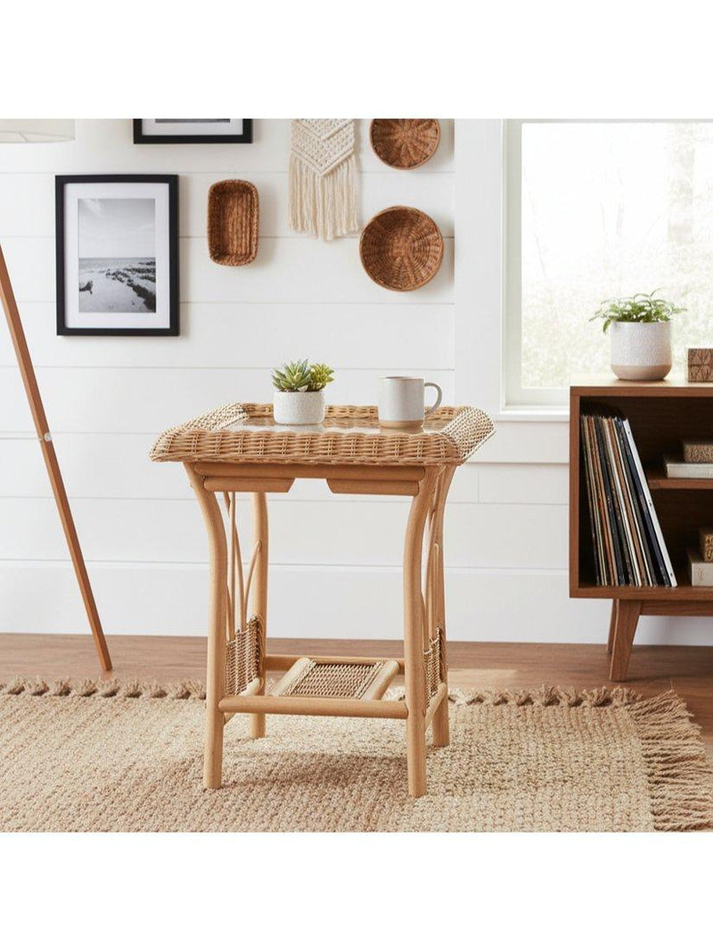 Desser Viola rattan side table - British product
