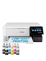 John Lewis Epson EcoTank ET-8500 Three-In-One Wi-Fi Photo Printer with High Capacity Integrated Ink Tank System - White- Buy online at McGrocer