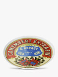 BIA Classic Camembert cheese platter in Red/Multi, 28cm - British product