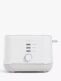 John Lewis 2 Slice Toaster, White