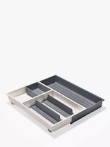 John Lewis OXO Good Grips Large Expandable Kitchen Tool Drawer Organizer, Grey- Buy online at McGrocer