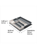 OXO Good Grips grey drawer organizer - British product