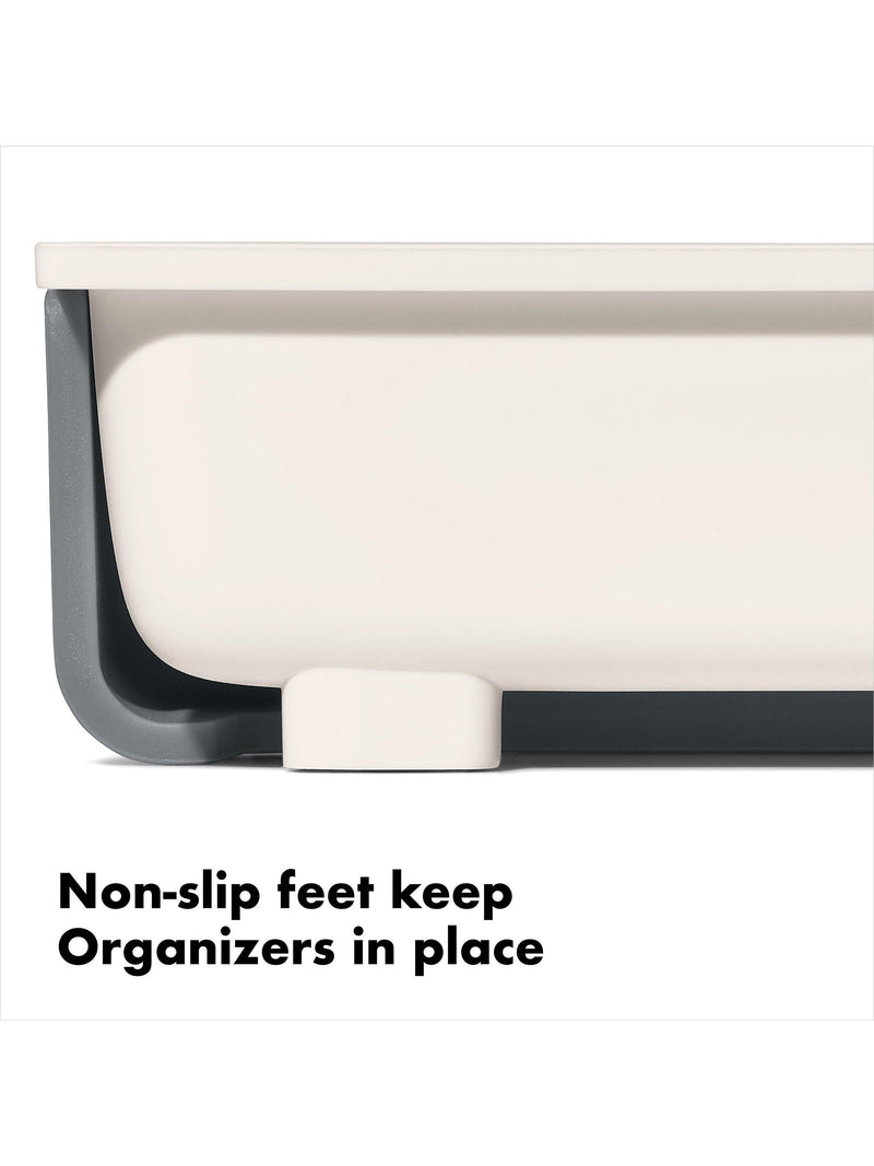 OXO Good Grips grey drawer organizer - British product