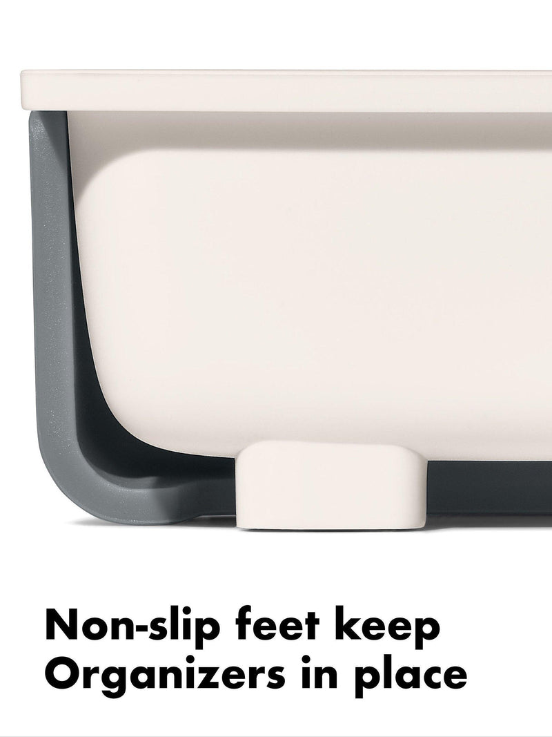 OXO Good Grips grey drawer organizer - UK version