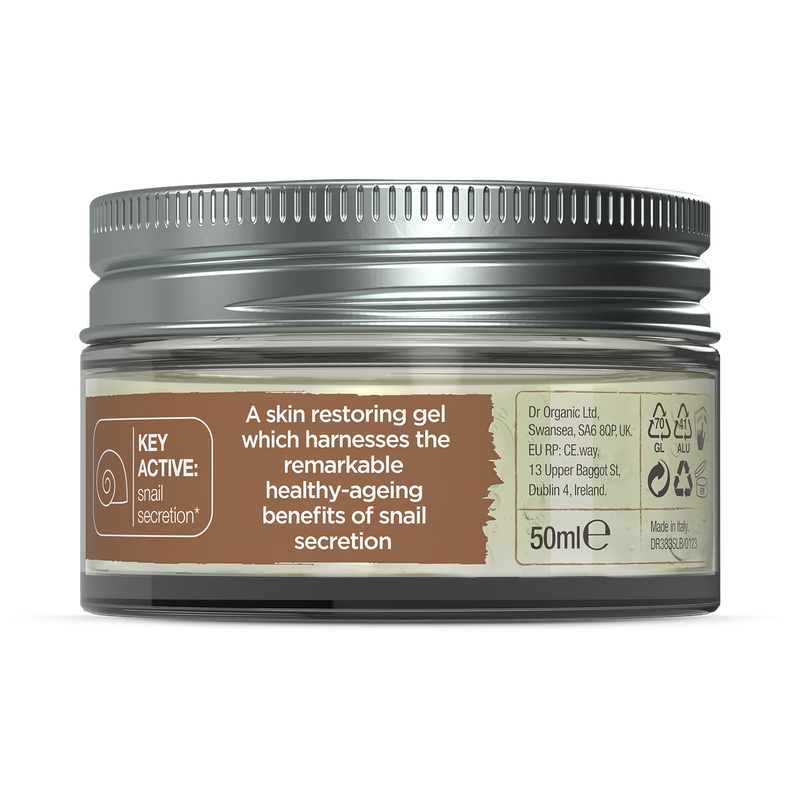Dr Organic snail gel 50ml - British product