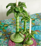 Les-Ottomans Palm Tree candlestick holder 35cm, UK version