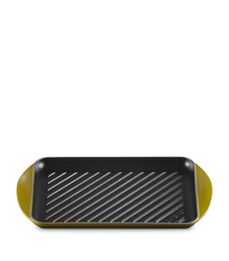 Le Creuset rectangular grill pan 32cm enamelled cast iron, UK version