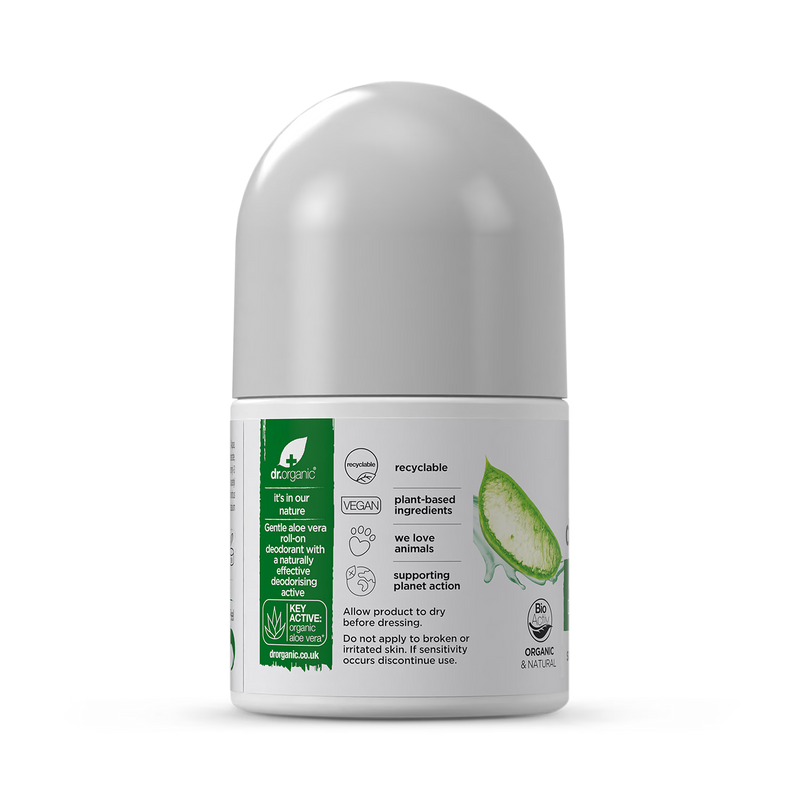 Dr Organic Aloe Vera Deodorant 50ml - British product