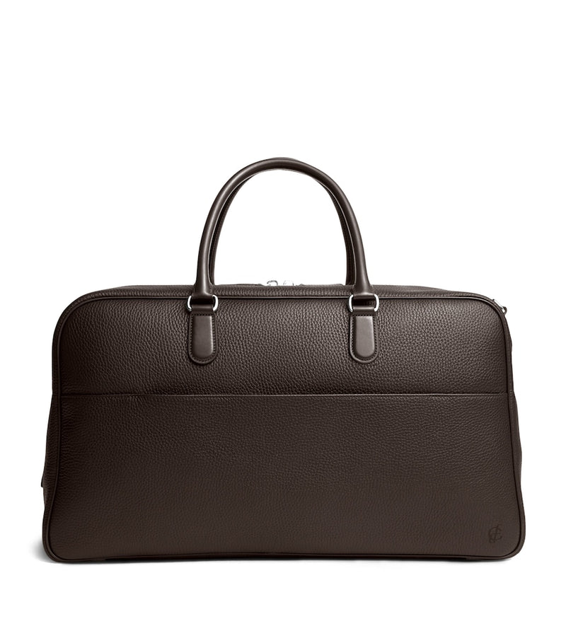 Carl Friedrik Granville leather duffle bag - British product