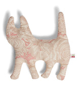 Harrods Bonpoint Graphic Print Cat Soft Toy- Buy online at McGrocer