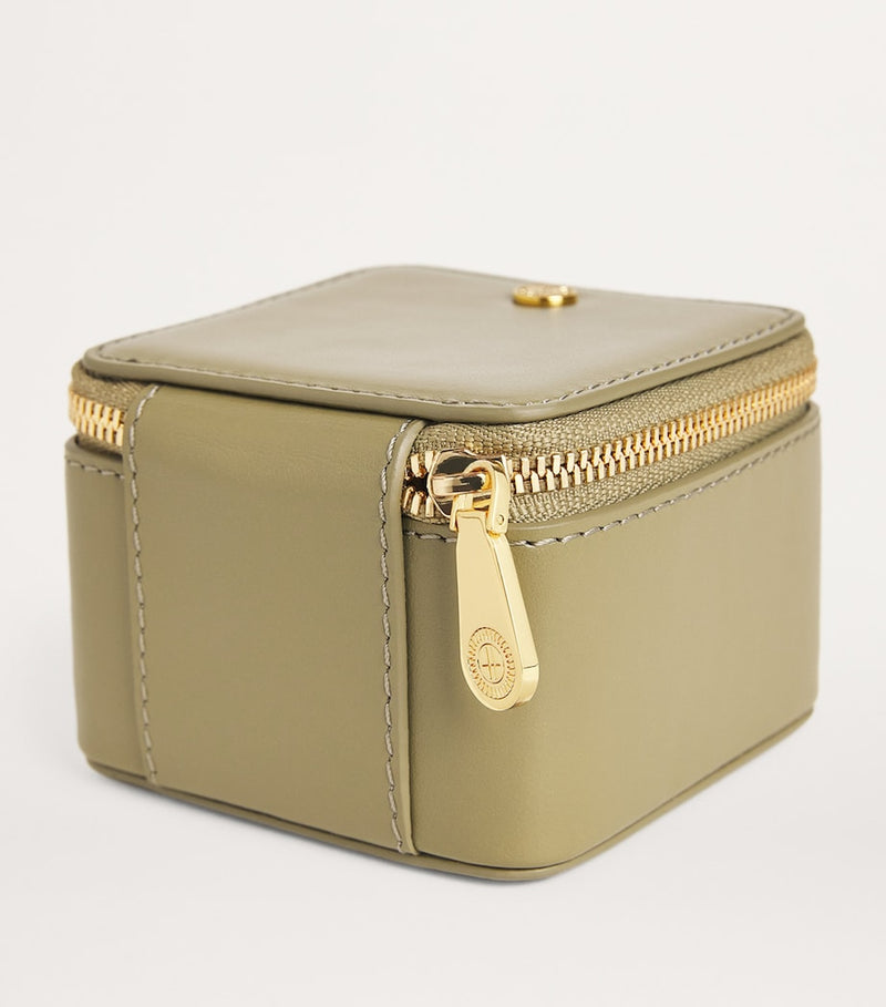 Harrods small smooth leather trinket box, UK version