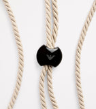Emporio Armani beaded rope necklace, imported from the UK