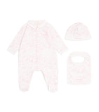 Givenchy Kids cotton all-in-one, hat and bib set for 1-18 months, UK version
