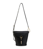 Christian Louboutin Flo kleine Leder-Eimer-Tasche, importiert aus dem Vereinigten Königreich