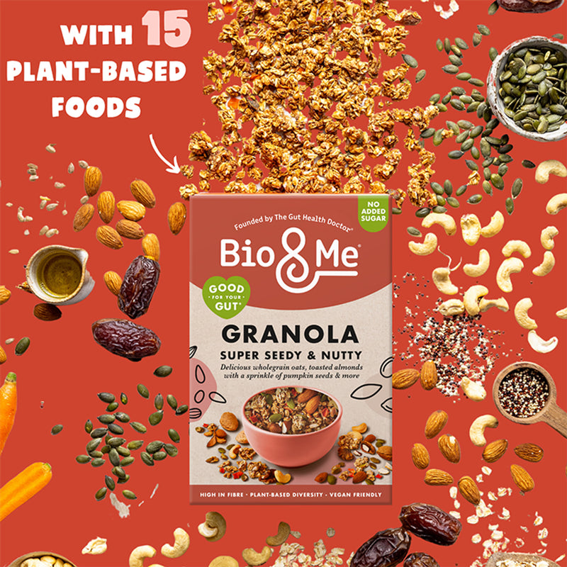 Bio & Me Super Seedy Nutty granola 360g - British product