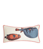 Fornasetti Pesci cushion 25cm x 50cm, UK version