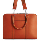 Carl Friedrik Palissy leather briefcase, imported from the UK