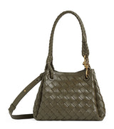 Harrods Bottega Veneta Small Leather Parachute Shoulder Bag- Buy online at McGrocer