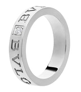 Harrods Bvlgari B.zero1 White Gold and Diamond Ring- Buy online at McGrocer