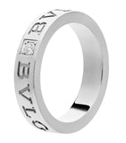 Bvlgari B.zero1 white gold diamond ring (British brand)