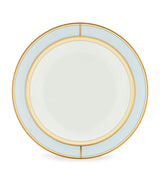 Harrods GINORI 1735 Porcelain Colonna Diva Celeste Soup Plate (24cm)- Buy online at McGrocer