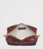 Aspinal of London leather slot weave camera bag, British brand